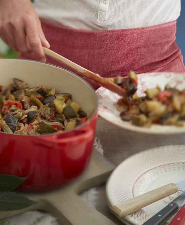 Ratatouille in agrodolce