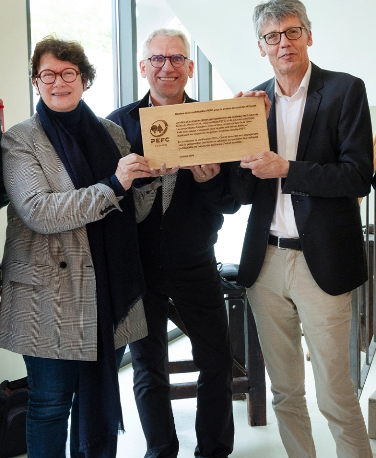 Le hêtre et le charme Opinel certifiés PEFC