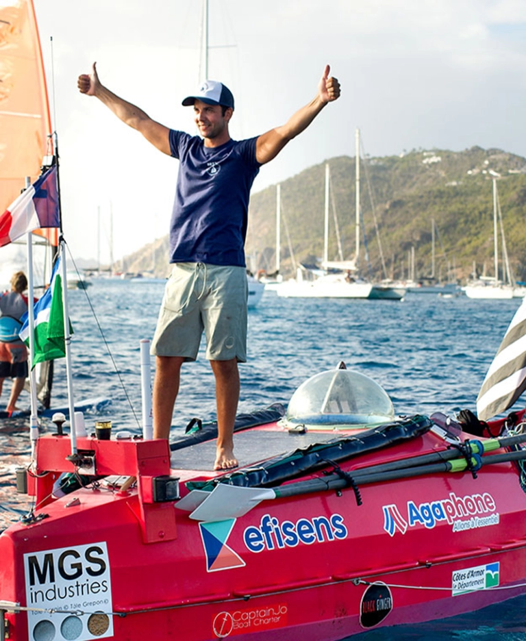 Guirec Soudée and his transatlantic row