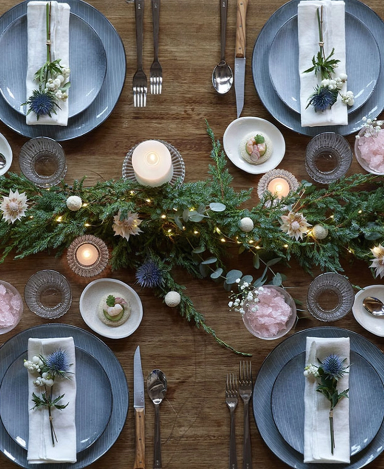 Décoration pour une table de fête