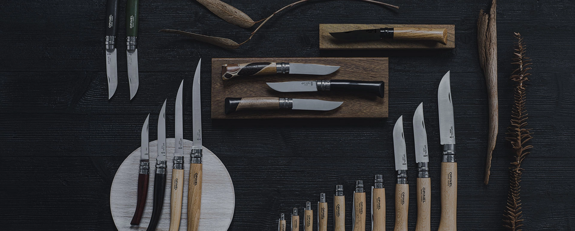 Le collezioni di coltelli Opinel