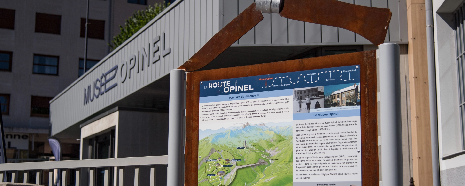 Die Opinel-Route