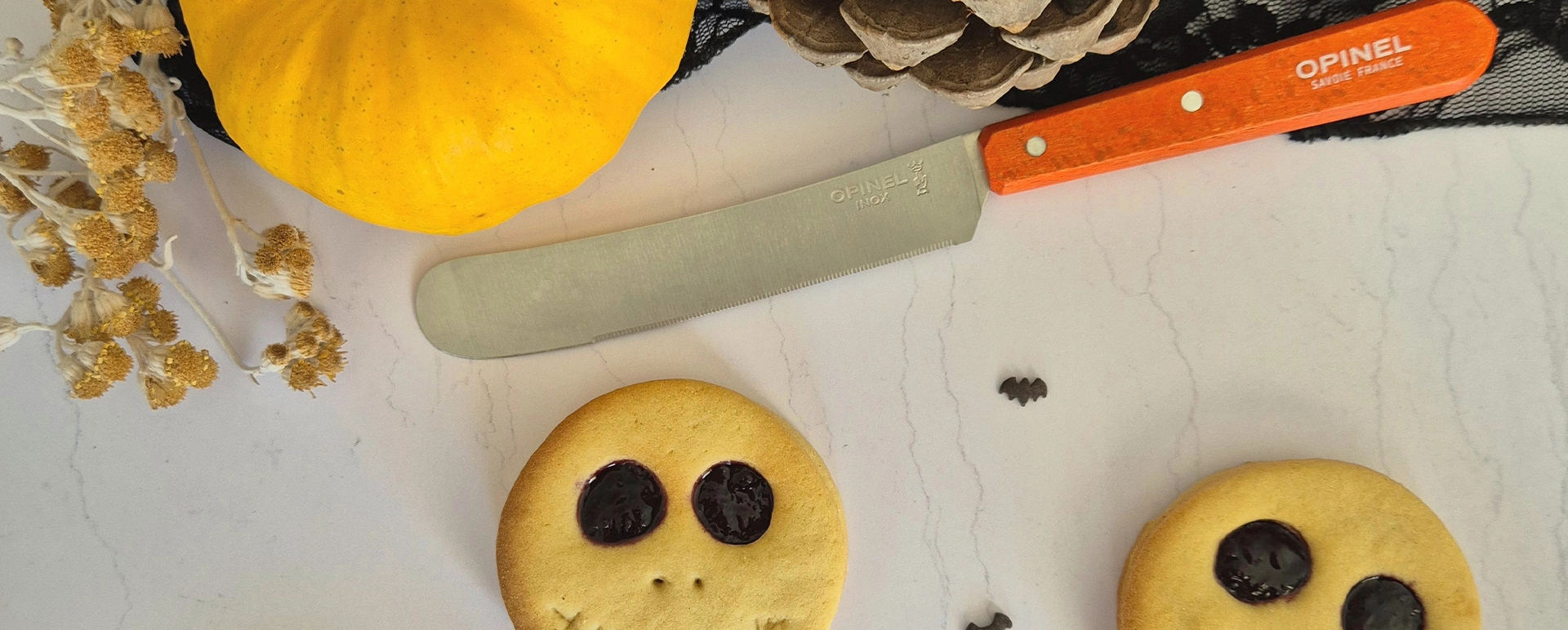 Sablés effrayants à la confiture par Héloïse Latil