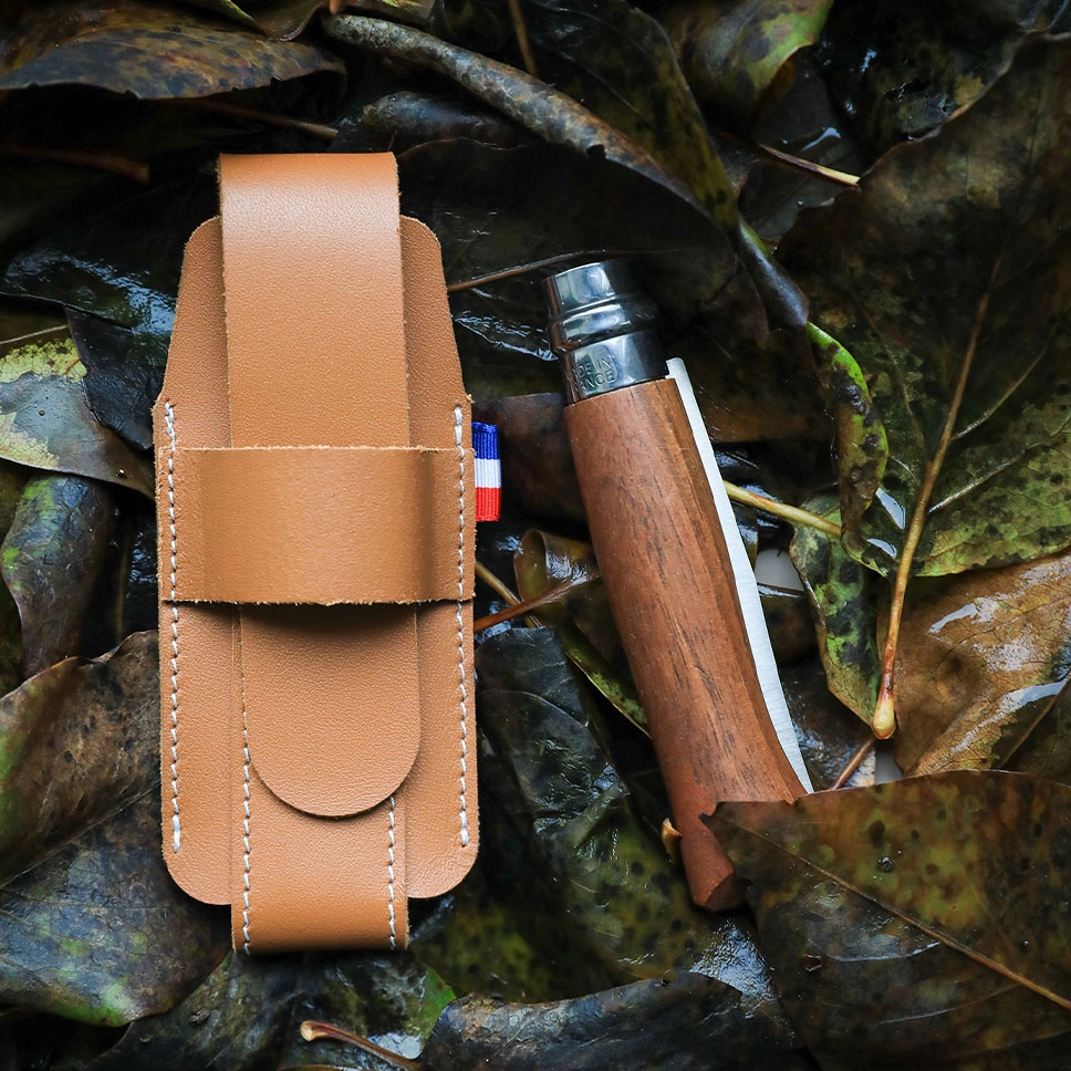 Leren etui