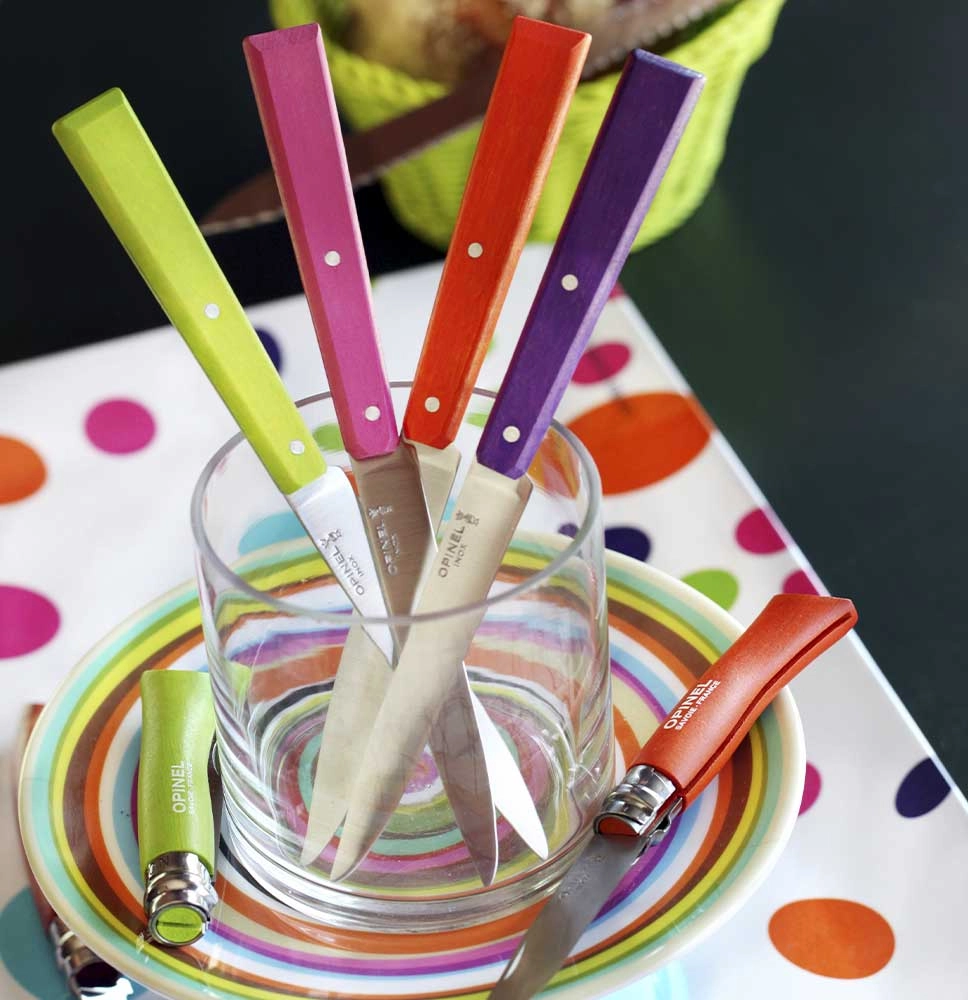 Estuche de 4 cuchillos de mesa N.º 125 Bon Appétit Pop