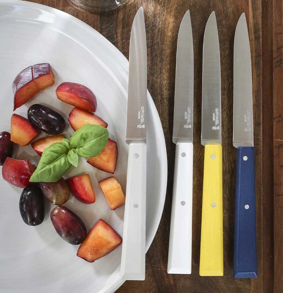 Box mit 4 Tischmessern N°125 Bon Appétit Céleste