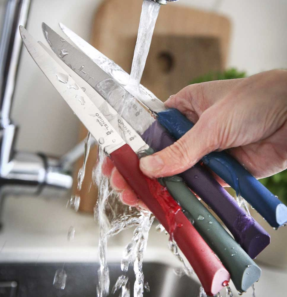 Set of 4 table knives N°125 Bon Appetit + Glam (variegated colours)