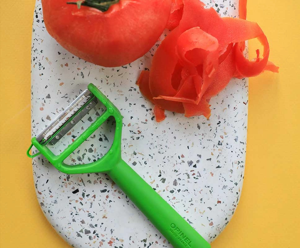Schäler T-Duo, Kunststoff, grün