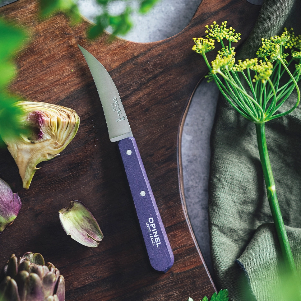 Vegetable knife N°114 Purple