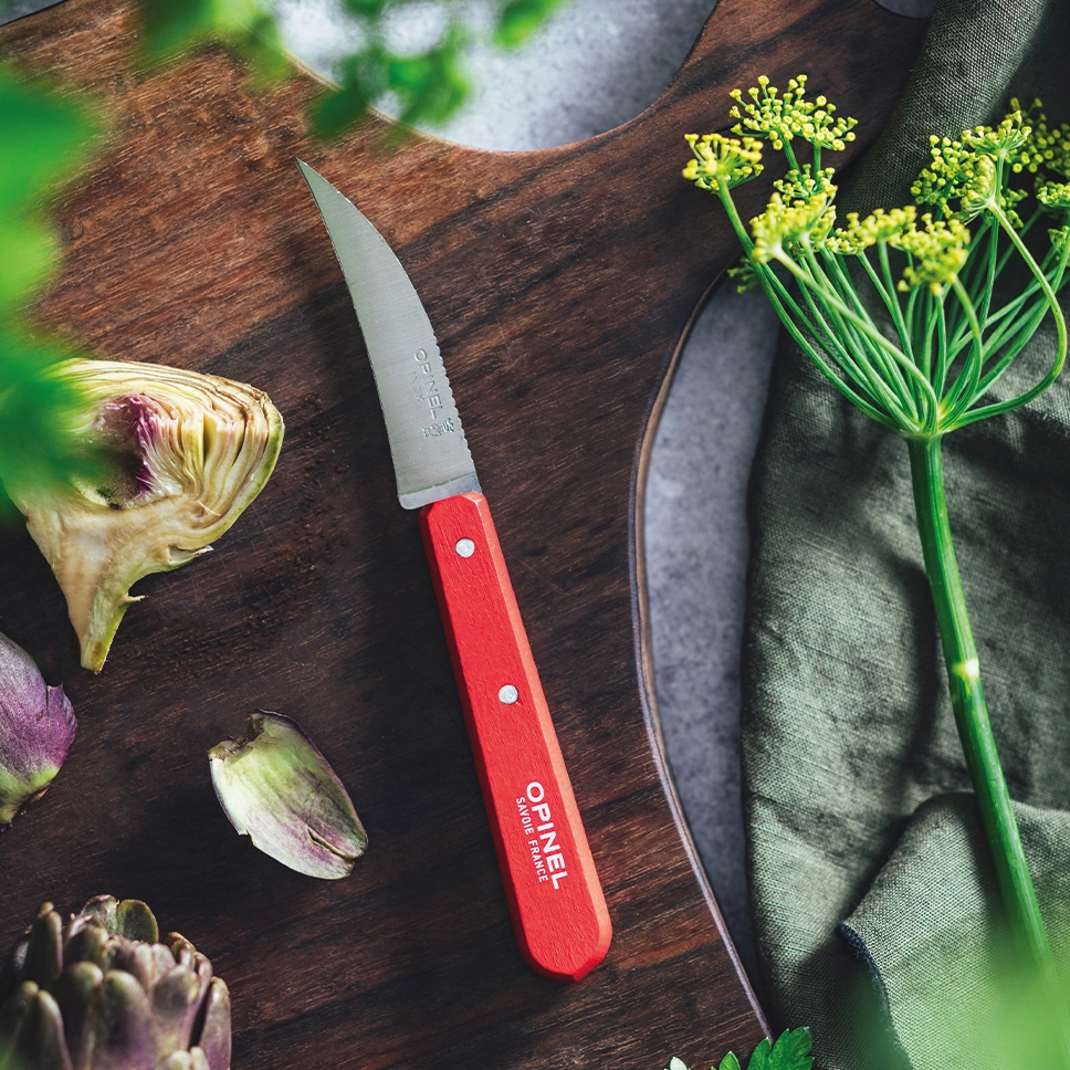 Couteau à légumes N°114 Rouge