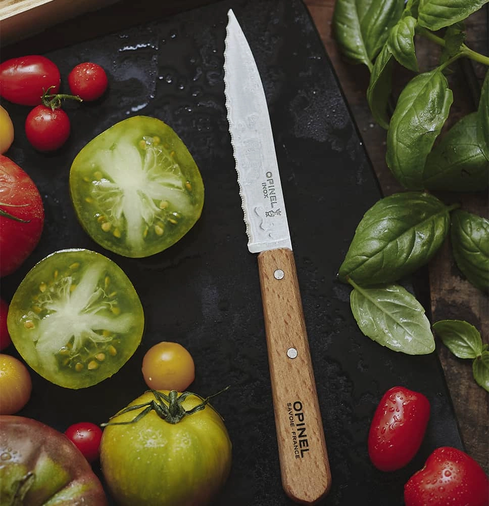 Serrated knife N°113 Natural