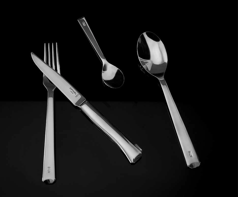Scatola di 4 coltelli da tavola Perpétue