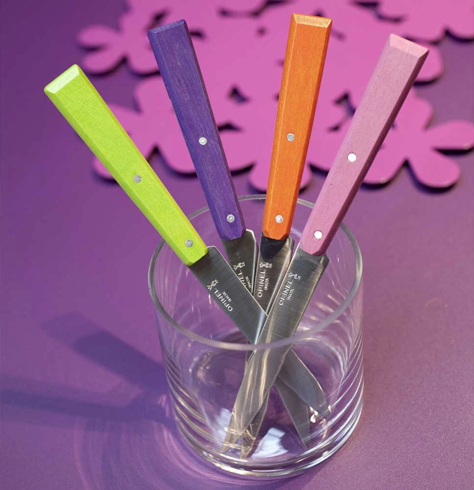 Estuche de 4 cuchillos de mesa N.º 125 Bon Appétit Pop