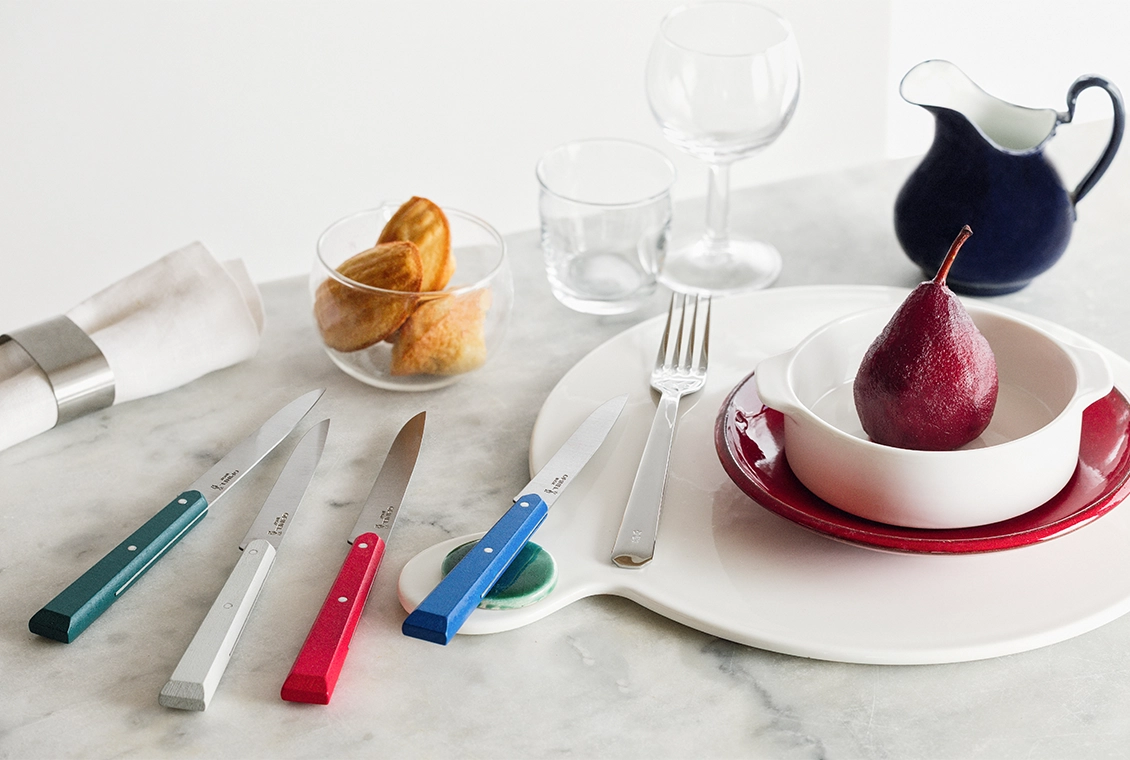Juego de 4 cuchillos de mesa n.º 125 Bon Appétit Bistrot