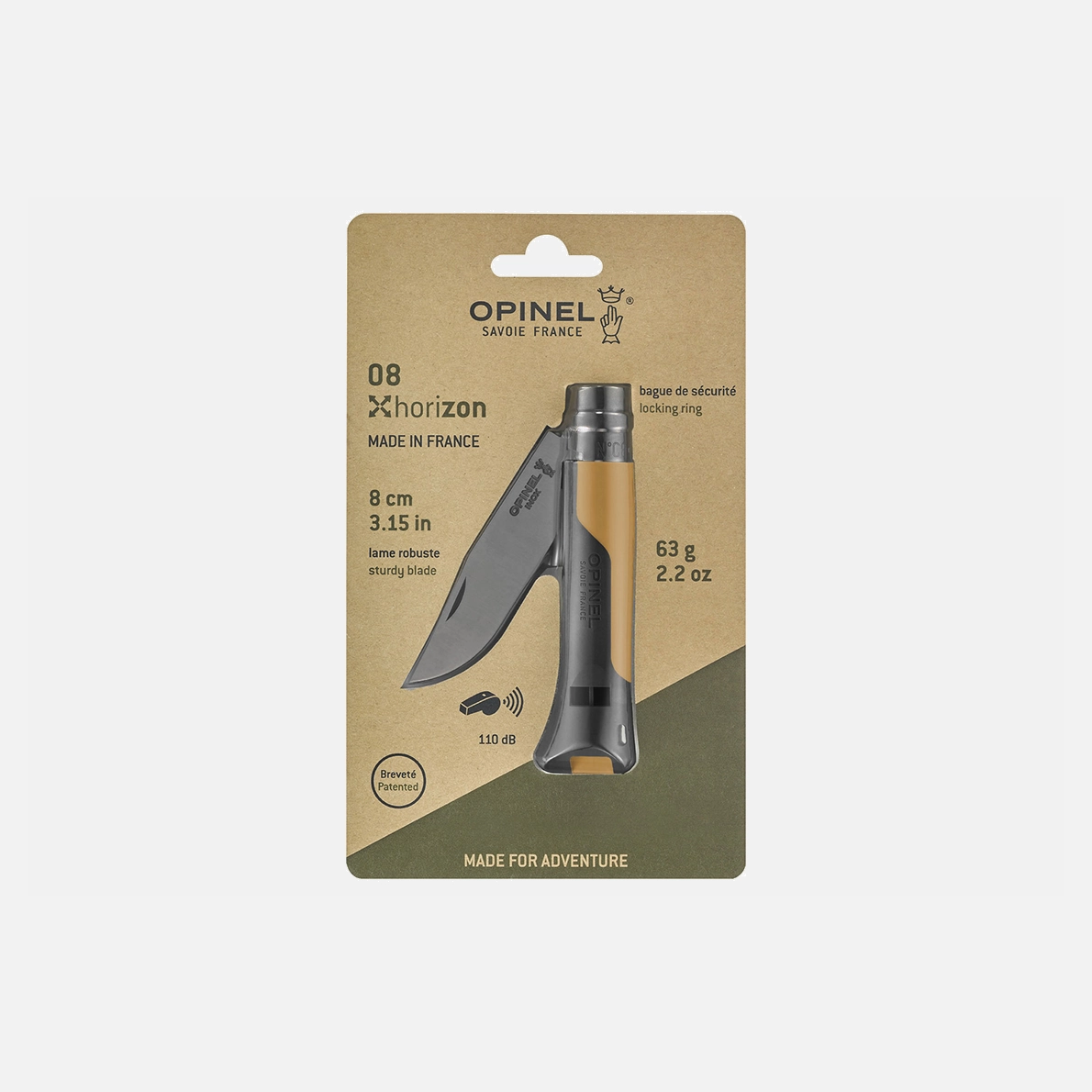 N°08 Horizon Mustard Black