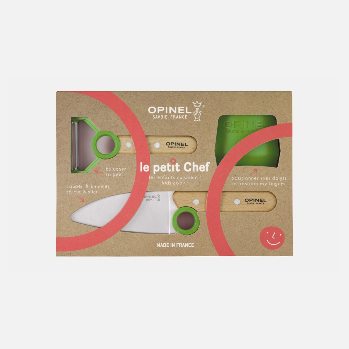 "Le Petit Chef" green children's kitchen set