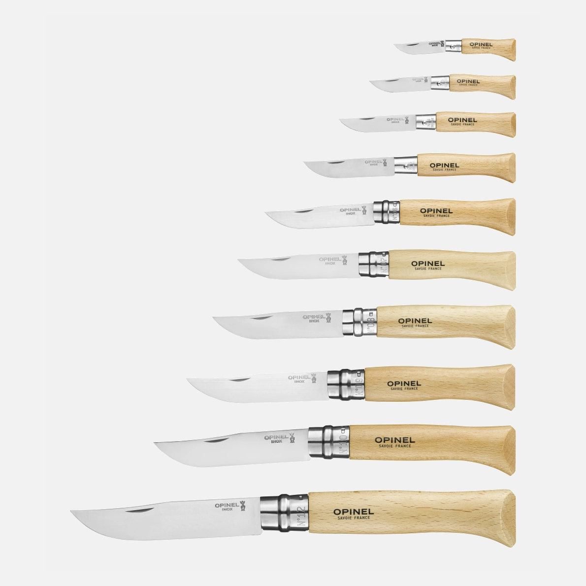The Collection 10 Stainless Steel Knives