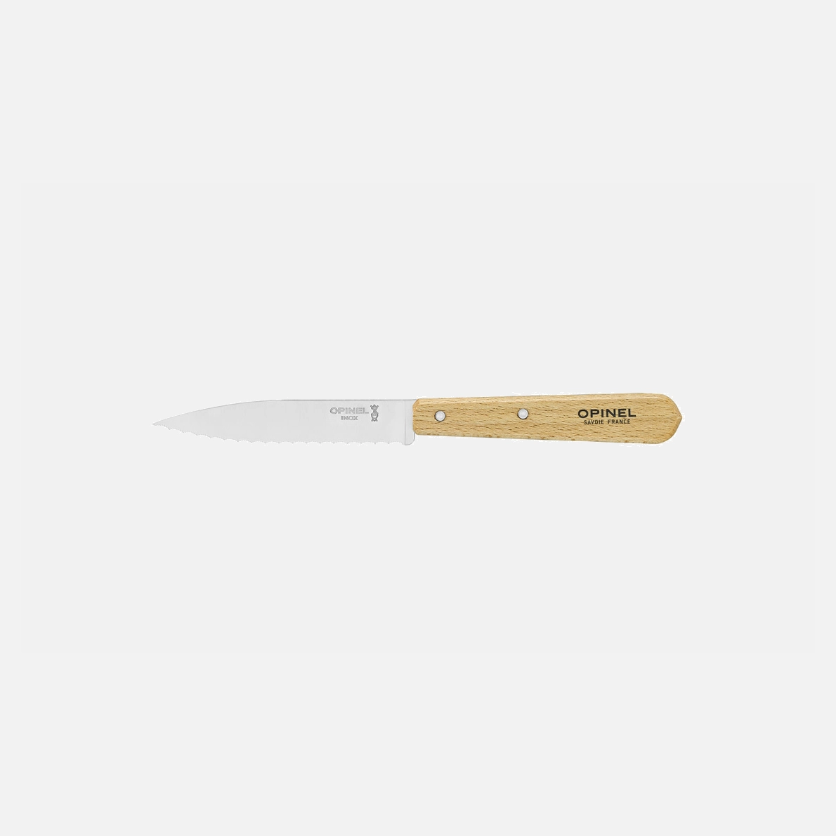 Serrated knife N°113 Natural