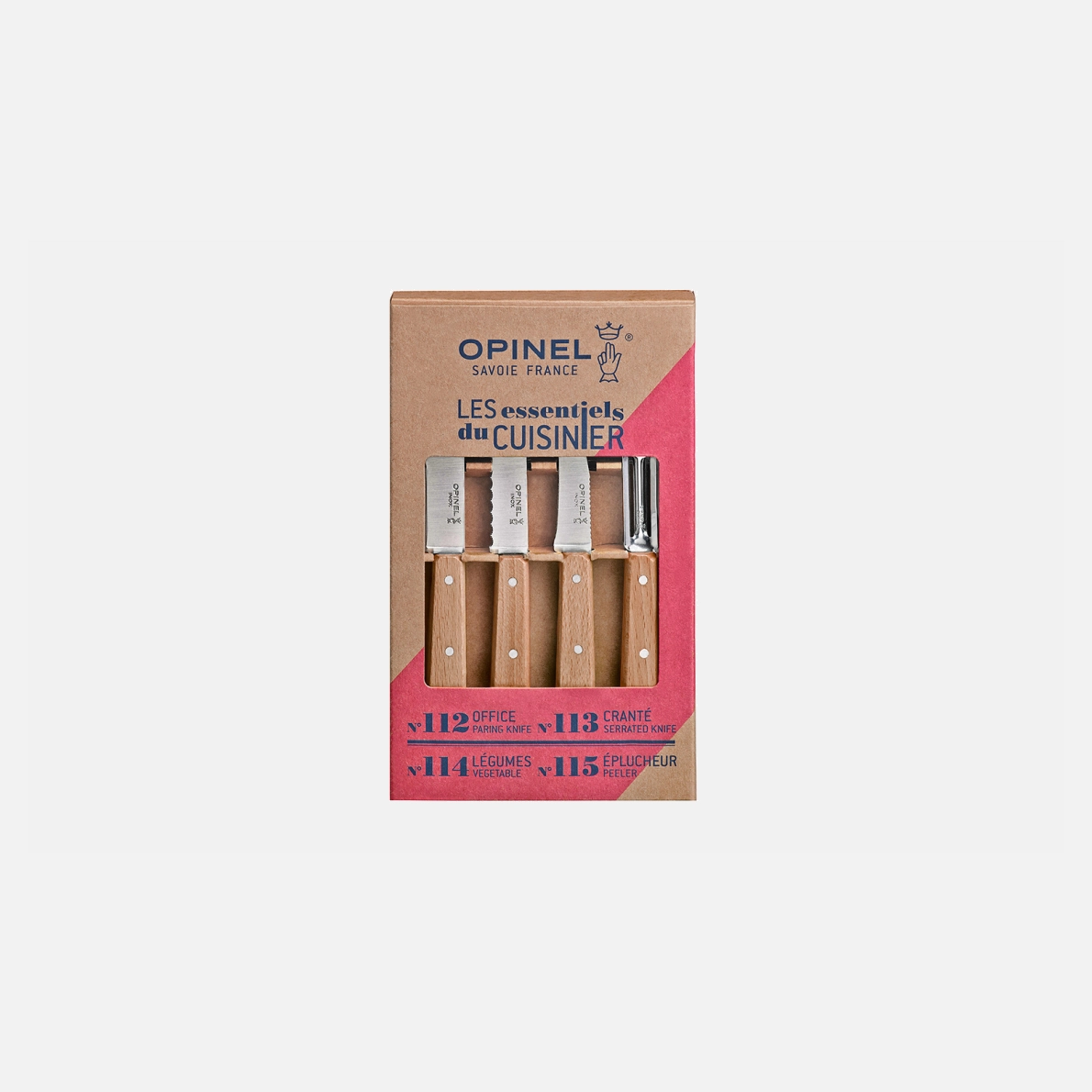 Natural 4 Essentials knives Box Set