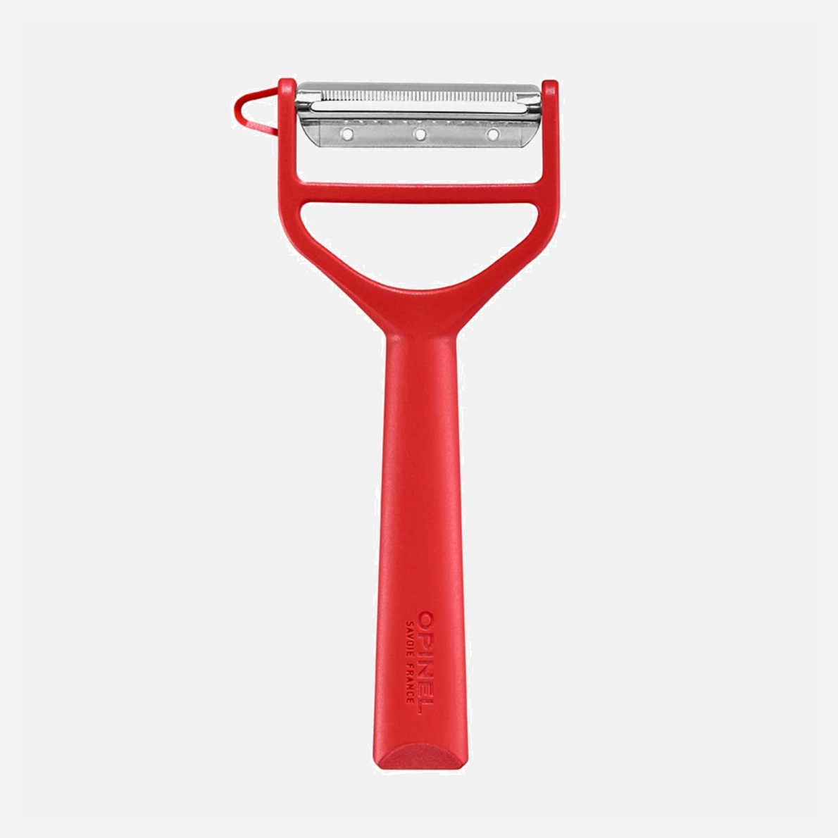 Schilmesje T-Duo van polymeer Rood