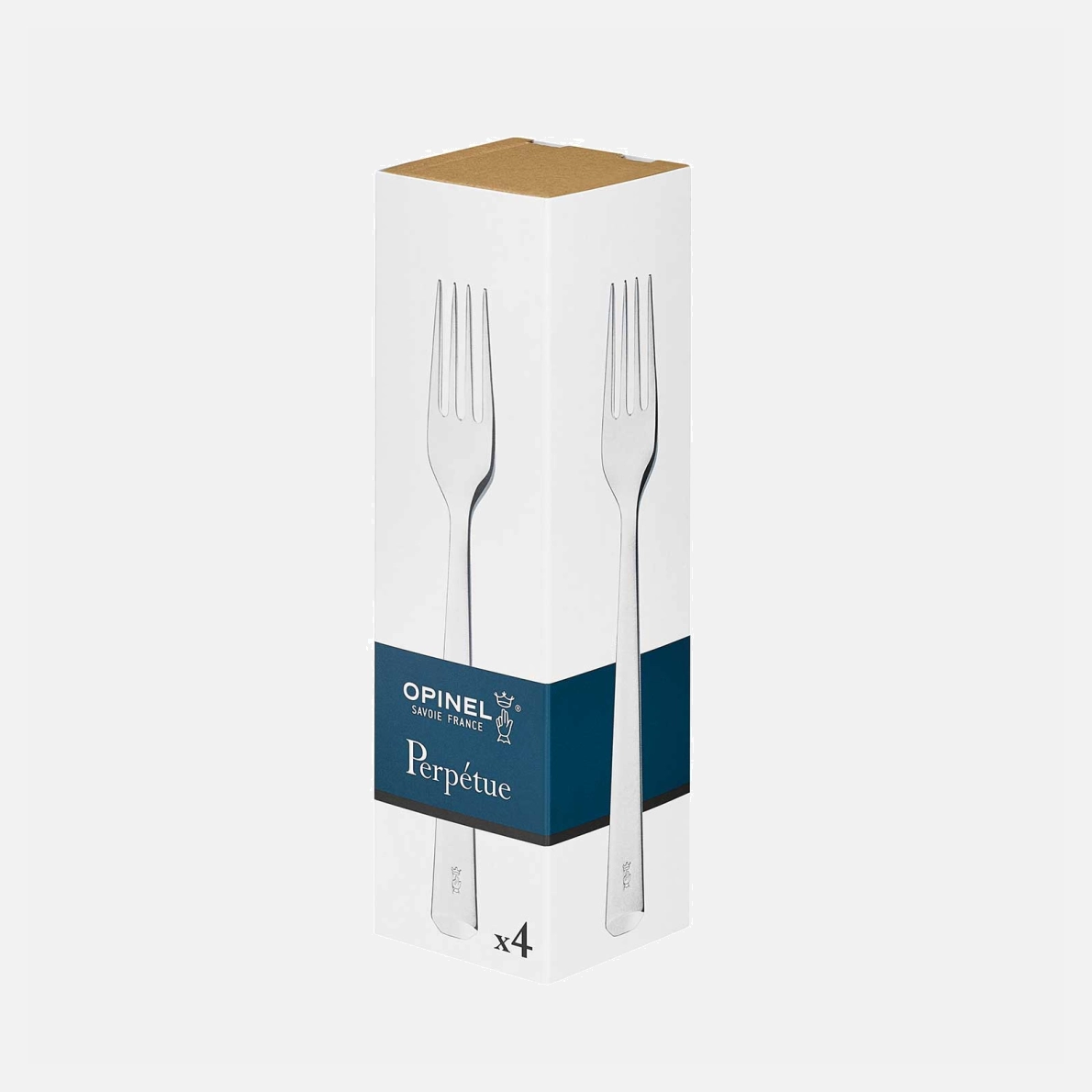 Caja de 4 tenedores Perpétue