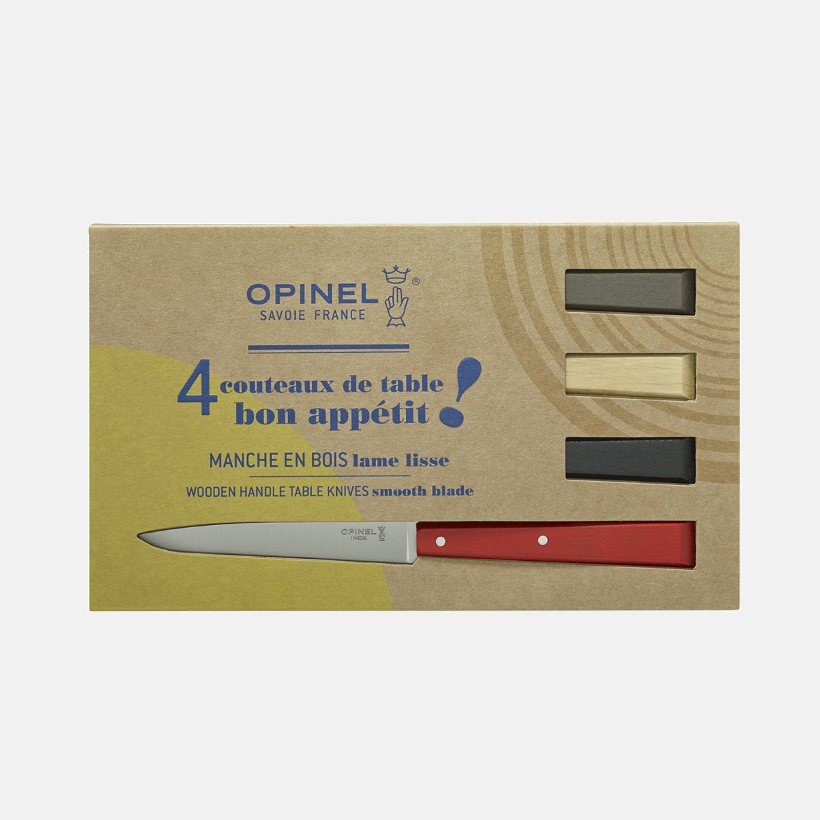 Set aus 4 Tafelmessern  N°125 Bon Appétit Loft