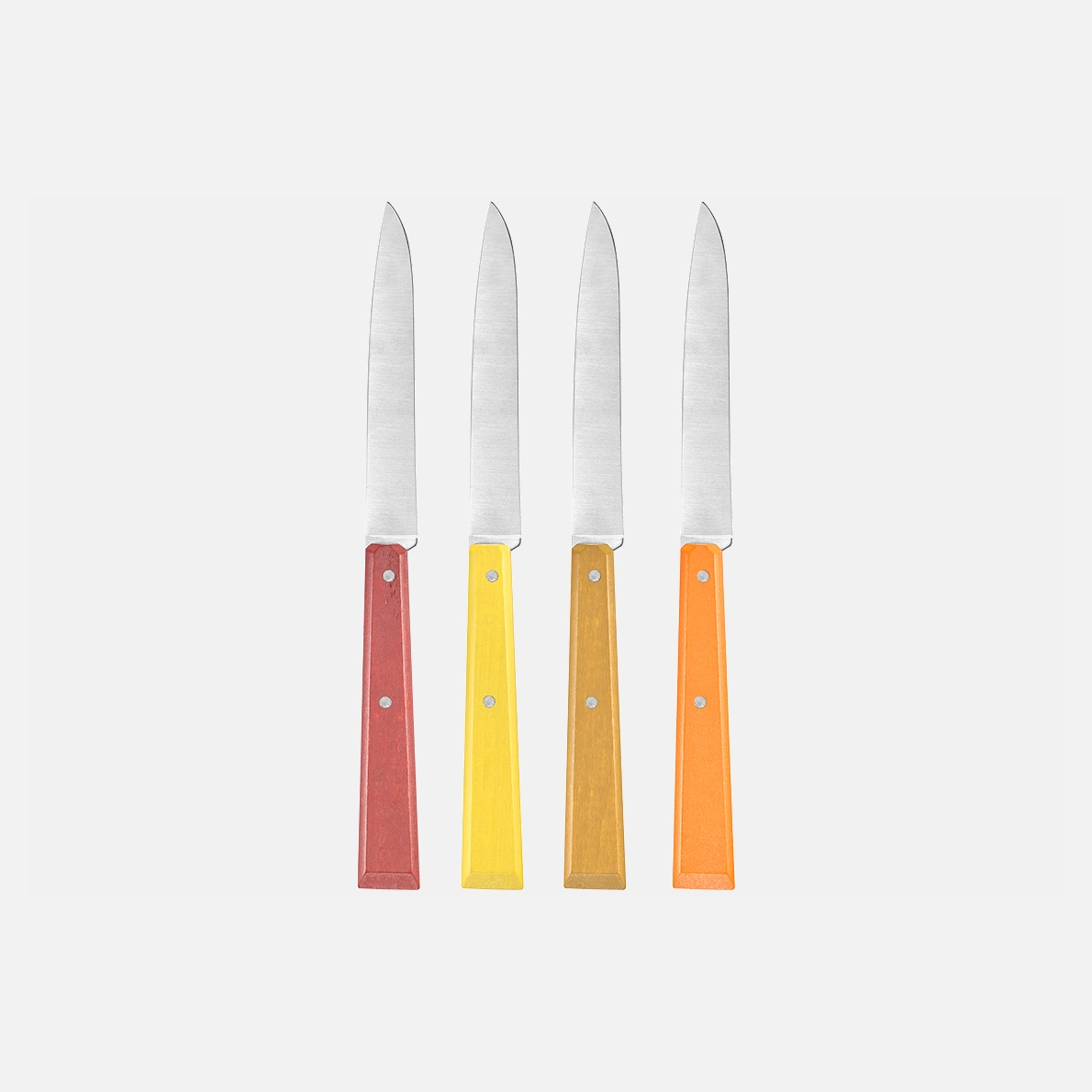 Set mit 4 Tischmessern N°125 Bon Appétit Agrumes