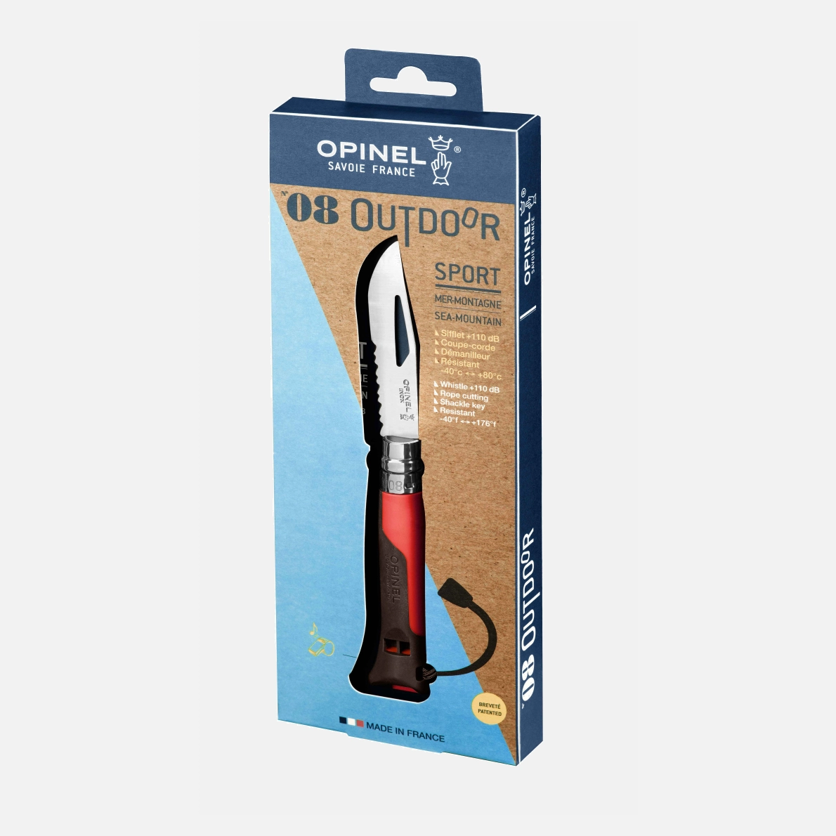 N°08 Outdoor Terra / Rosso