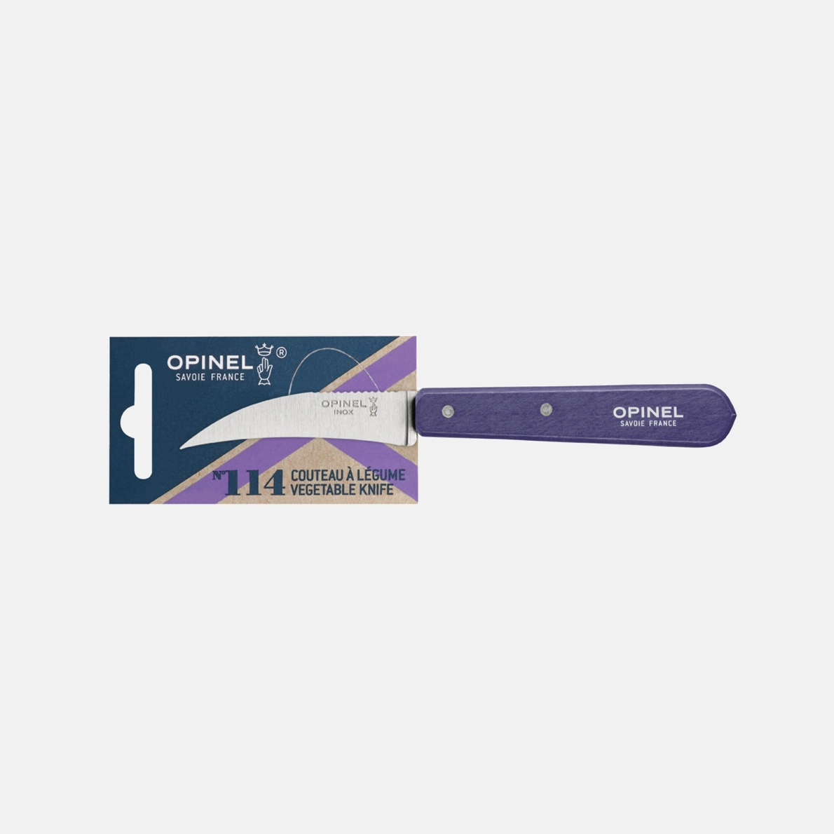 Vegetable knife N°114 Purple