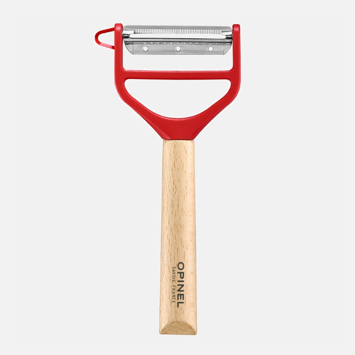 Schäler T-Duo, Holz, rot