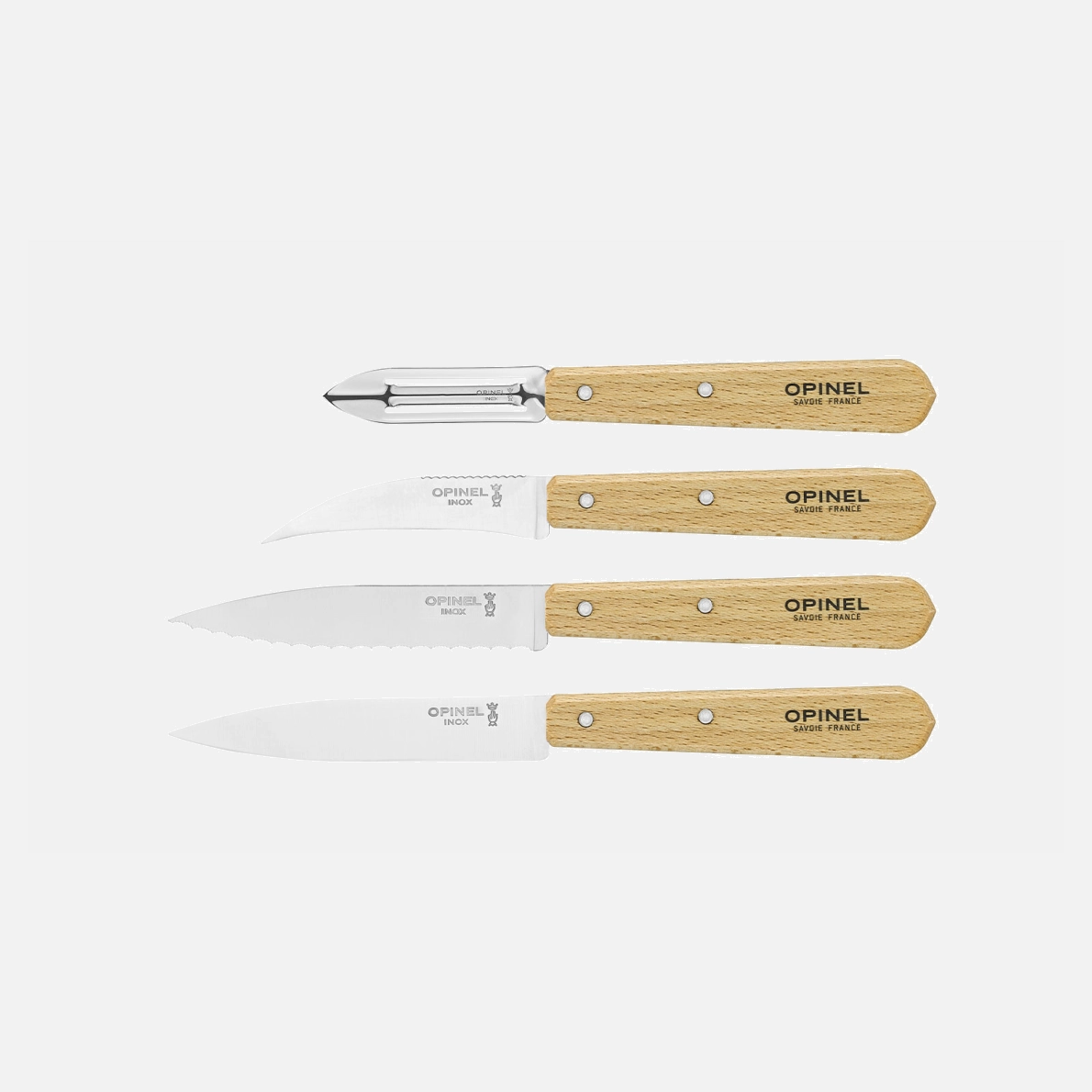 Natural 4 Essentials knives Box Set