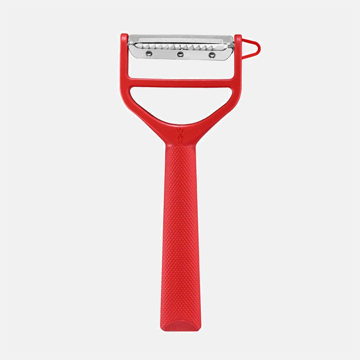 Schilmesje T-Duo van polymeer Rood