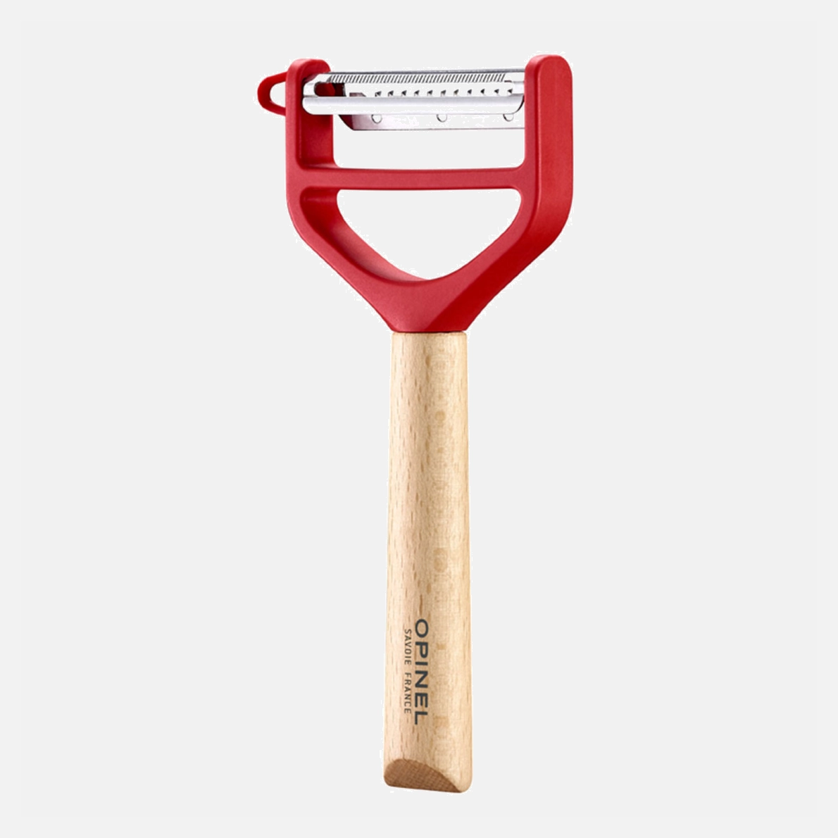 Schäler T-Duo, Holz, rot