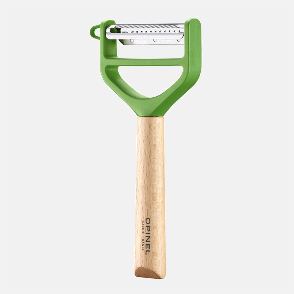 Schilmesje T-Duo van hout Groen