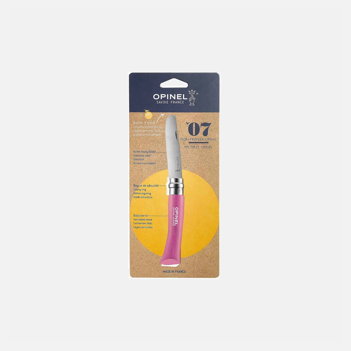 Il mio primo Opinel Fucsia