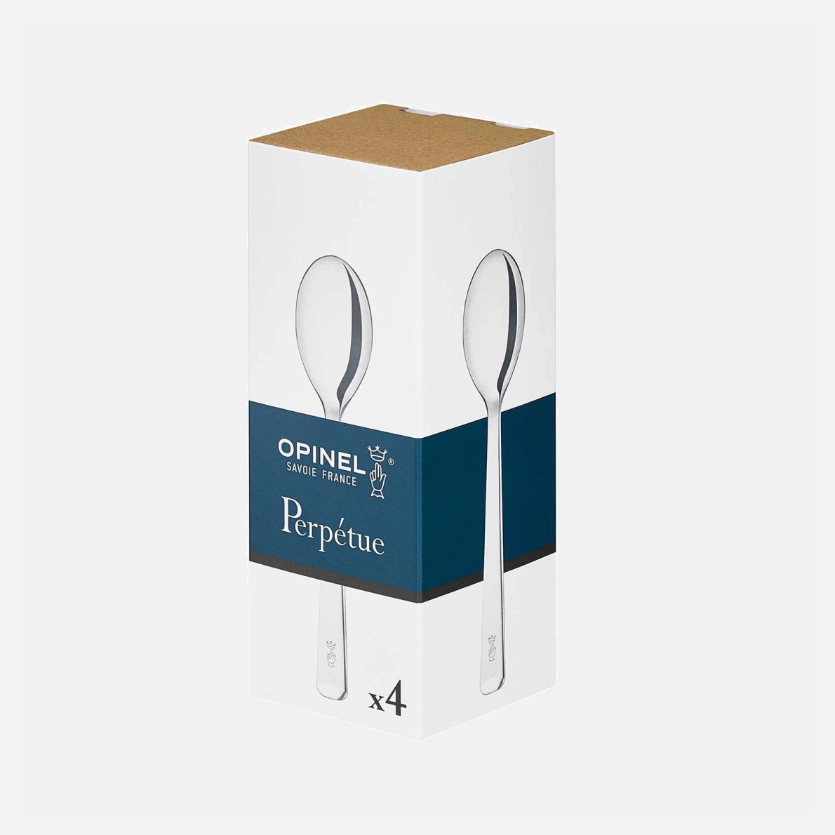 Boite de 4 petites cuillères Perpétue