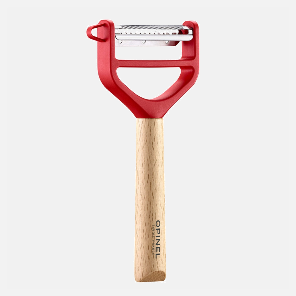 Schäler T-Duo, Holz, rot