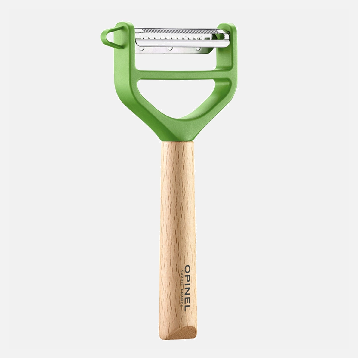 Schilmesje T-Duo van hout Groen