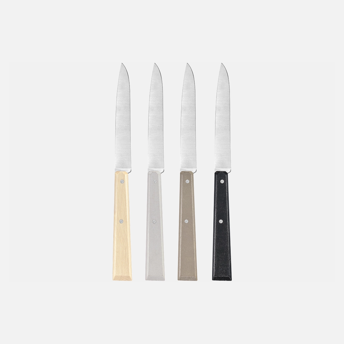 Juego de 4 cuchillos de mesa n.º 125 Bon Appétit Minéral