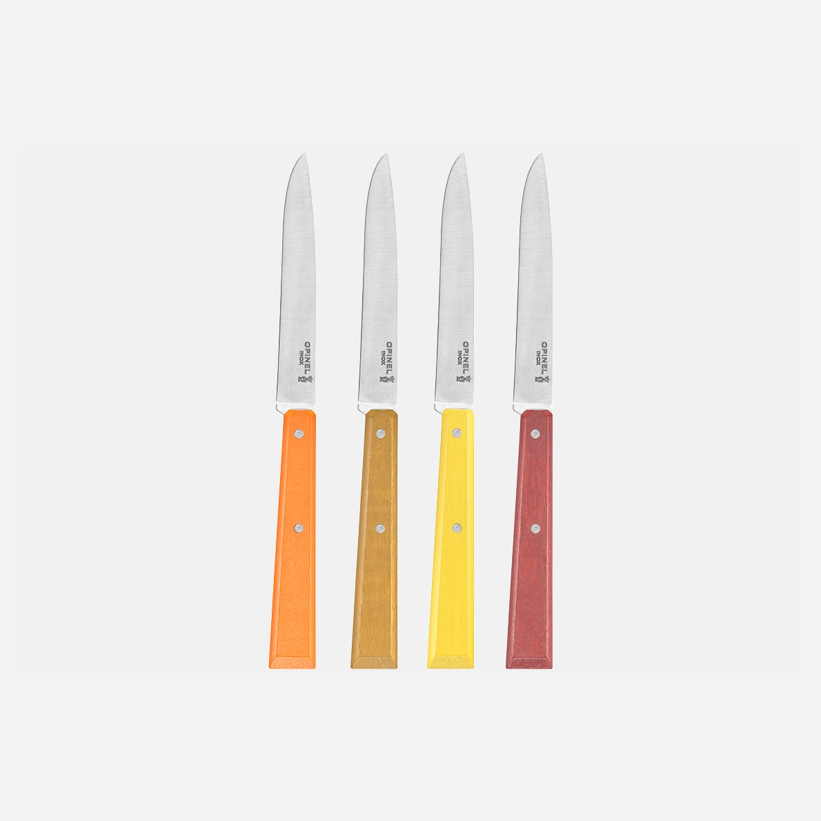 Set mit 4 Tischmessern N°125 Bon Appétit Agrumes