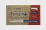 Set of 4 table knives N°125 Bon Appetit + Primo (variegated colours)