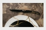 Coffret de 2 couteaux de table Kintsugi Charbon Lame Noire