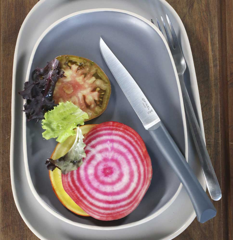 Cuchillo de mesa Bon Appetit + Antracita
