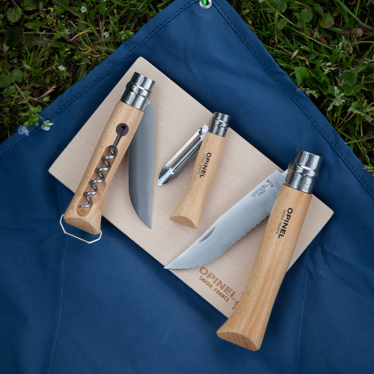 Nomad Cooking Kit with N°10 Corkscrew Bottle Opener