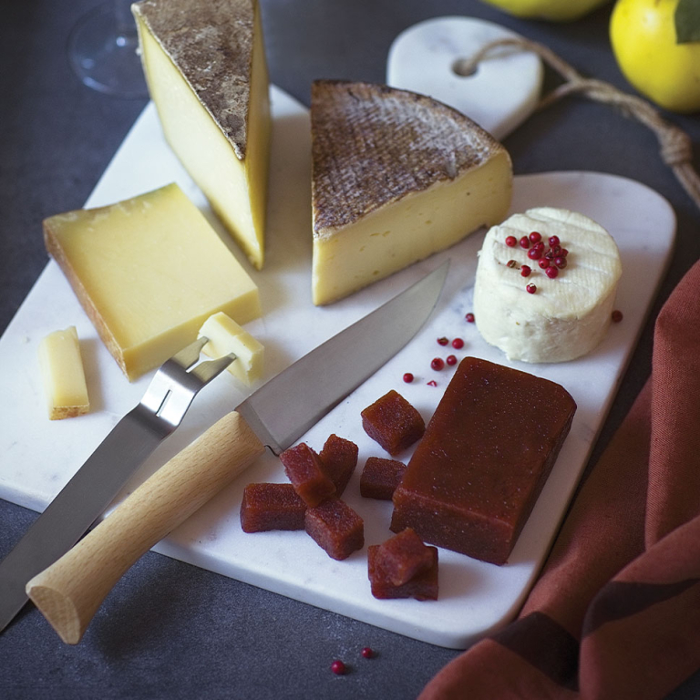 Käse-Set: Messer + Gabel