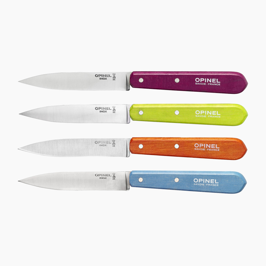 Kit de 4 cuchillos N°112 colores vivos