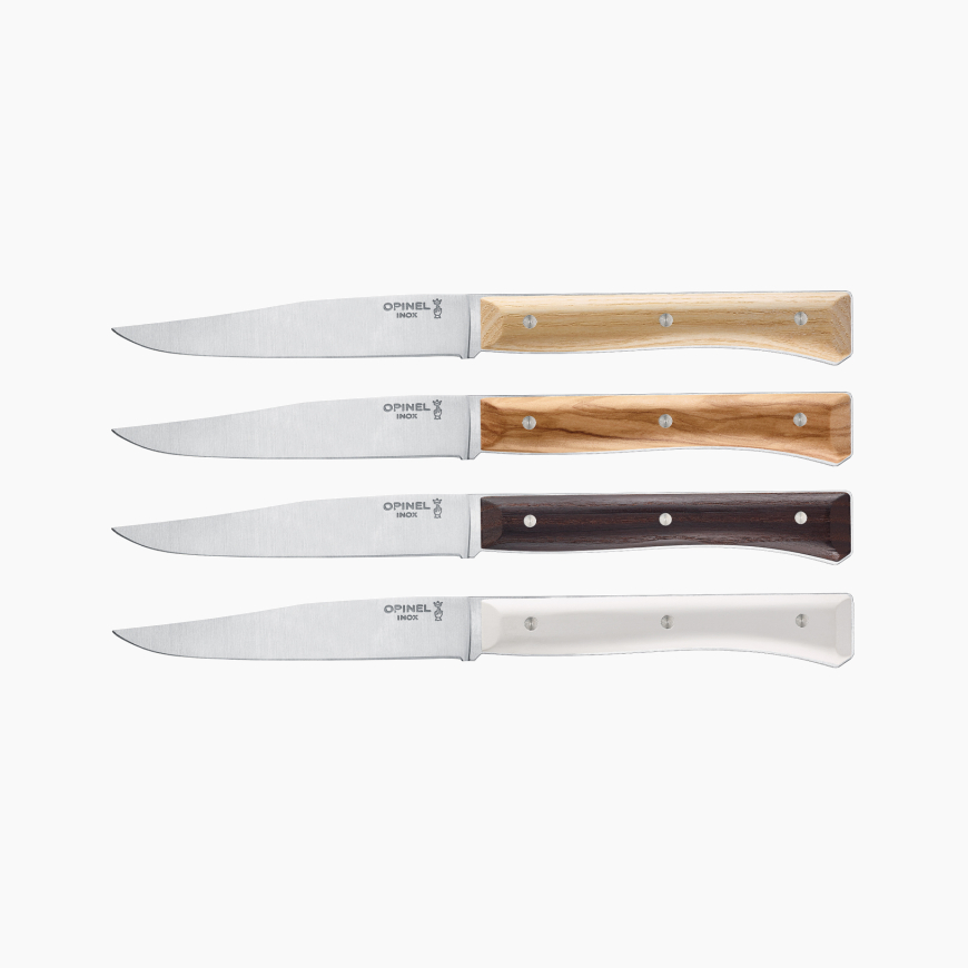 Set di 4 coltelli da tavola Facette Panaché