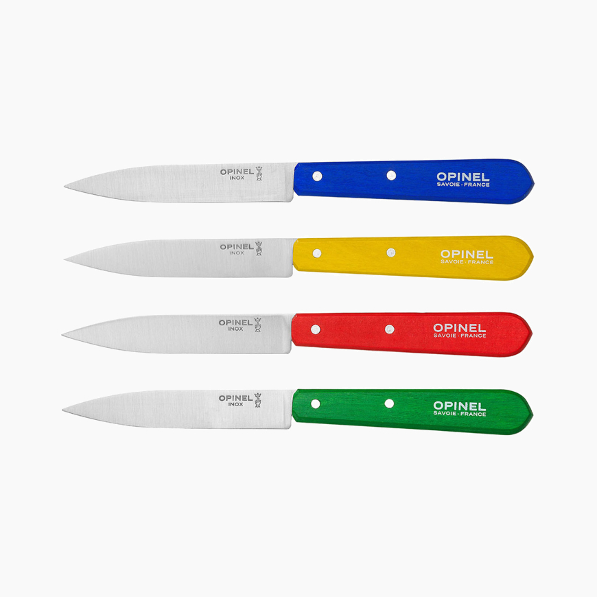 Kit de 4 cuchillos N°112 colores clásicos