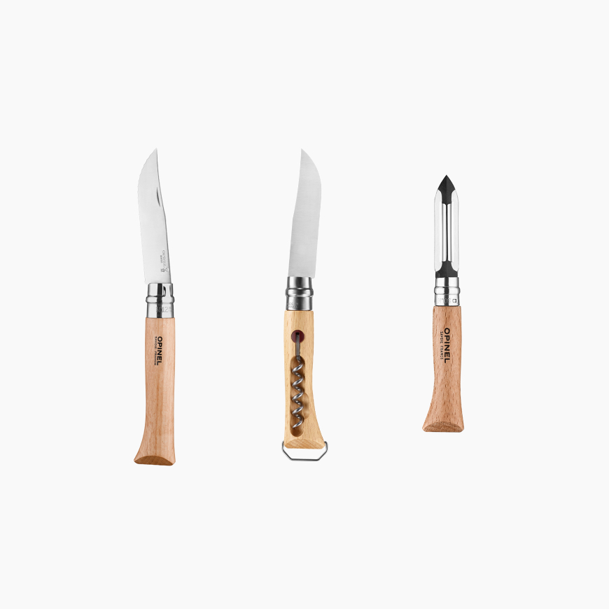 Nomad Cooking Kit with N°10 Corkscrew Bottle Opener
