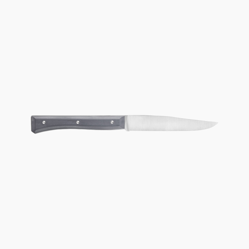 Set of 4 Facette Slate Micro Serrated table knives